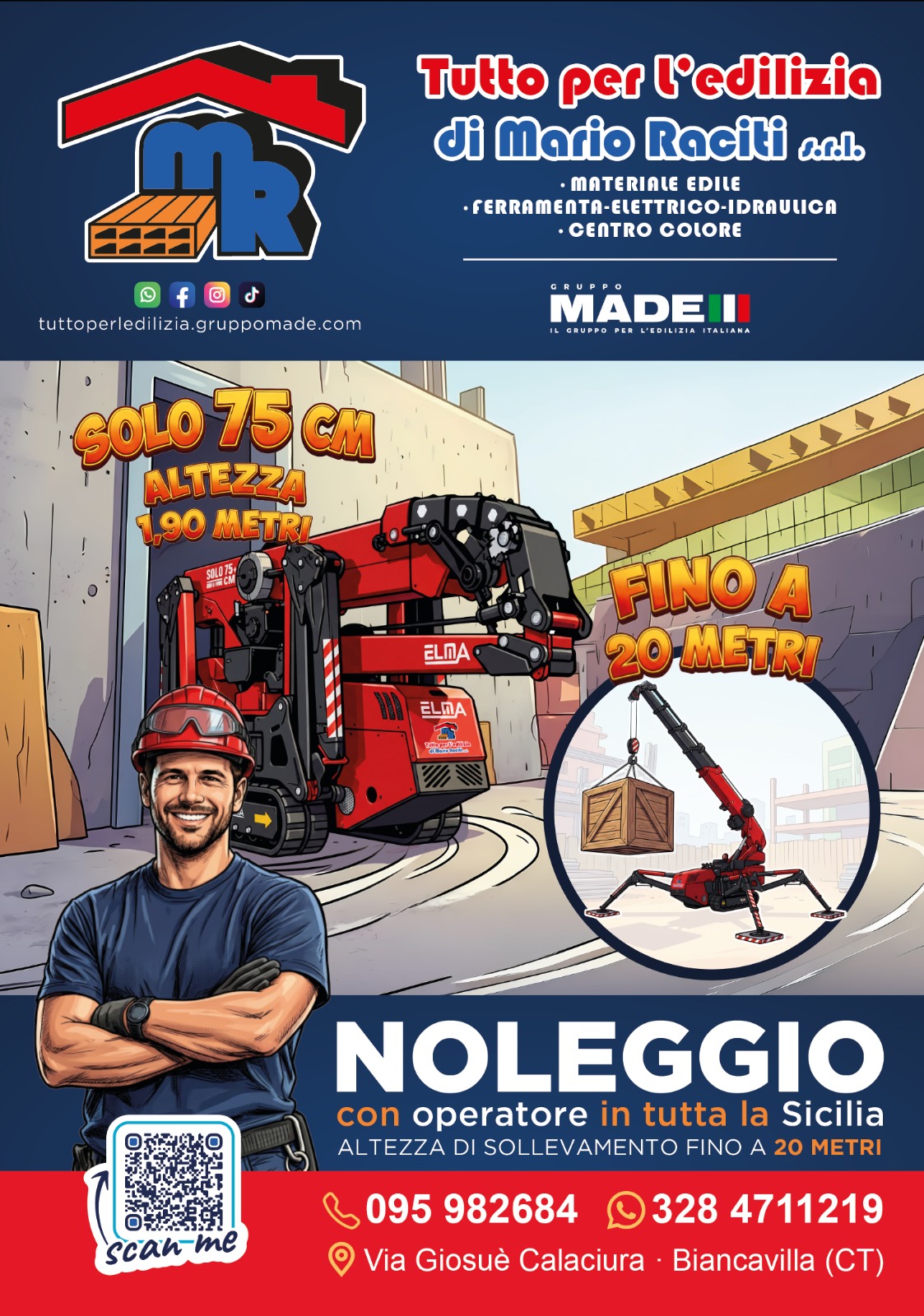 Volantino minigru — Tutto per l'Edilizia